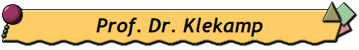 Prof. Dr. Klekamp